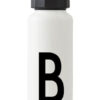 Botella isotérmica Arne Jacobsen - 500 ml - Letra B Cartas blancas de diseño Arne Jacobsen