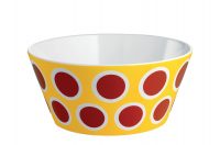 Circus bowl - Ø 16 x H 7 cm White | Yellow | Red ALESSI Marcel Wanders 1