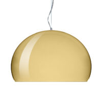 Suspension lamp FL / Y Small - Ø 38 cm Gold Kartell Ferruccio Laviani 1