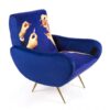 Lápices labiales de silla de papel higiénico multicolor | Seletti Blue Maurizio Cattelan | Pierpaolo Ferrari