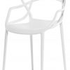 Fauteuil empilable Masters Blanc Kartell Philippe Starck | Eugeni Quitllet 1