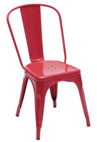 Red Chair Tolix Xavier Pauchard 1