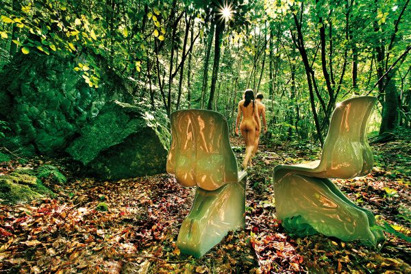 Su silla - Diseño en versión lacada en negro Fabio Novembre para