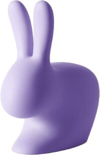 Rabbit Chair Purple Qeeboo Stefano Giovannoni 1