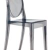 Victoria Ghost Fumé Kartell Philippe Starck 1 cadeira empilhável