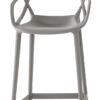 Masters high stool - H 65 cm Kartell γκρι Philippe Starck | Eugeni Quitllet 1
