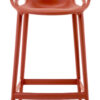Kursi tinggi master - H 75 cm Karat oranye Kartell Philippe Starck | Eugeni Quitllet 1