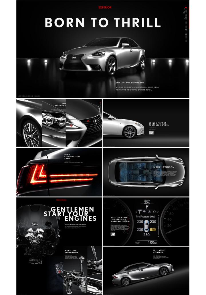 Lexus nova geração está microsite 02