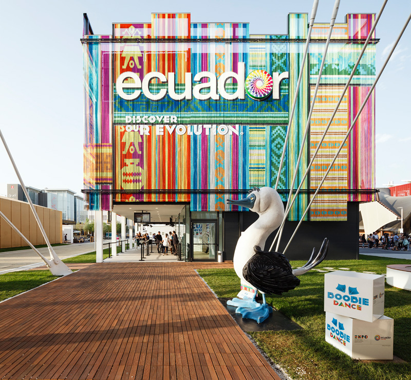 Ekvadoras paviljonas "Expo Milano