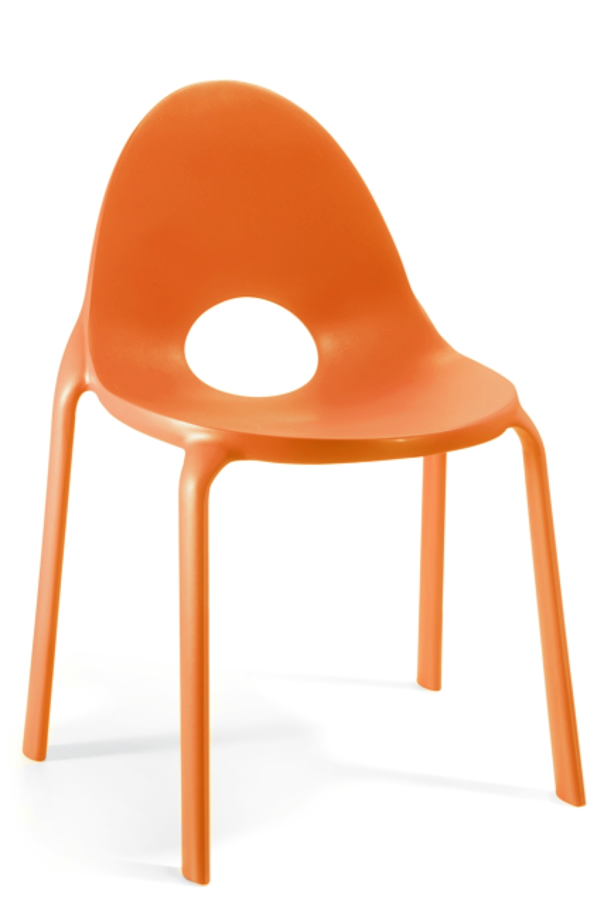Καρέκλα πτώση πορτοκαλί