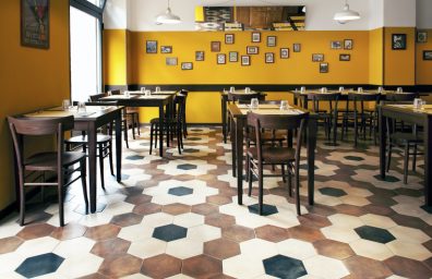 Tripe Restaurant in Mailand, Trattorien der alten Schule Vintage Interior Design