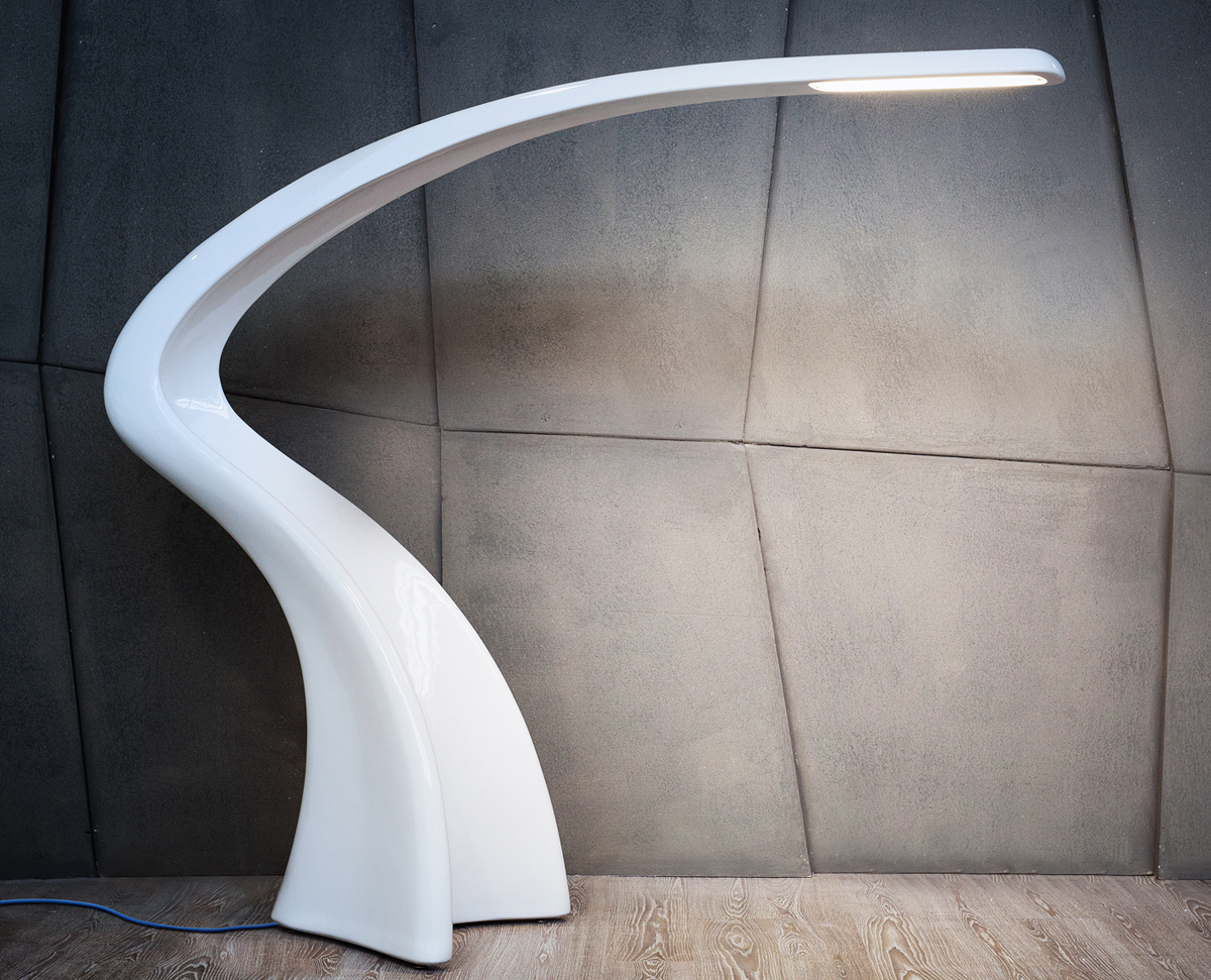 Lumia, monolithic floor lamp large