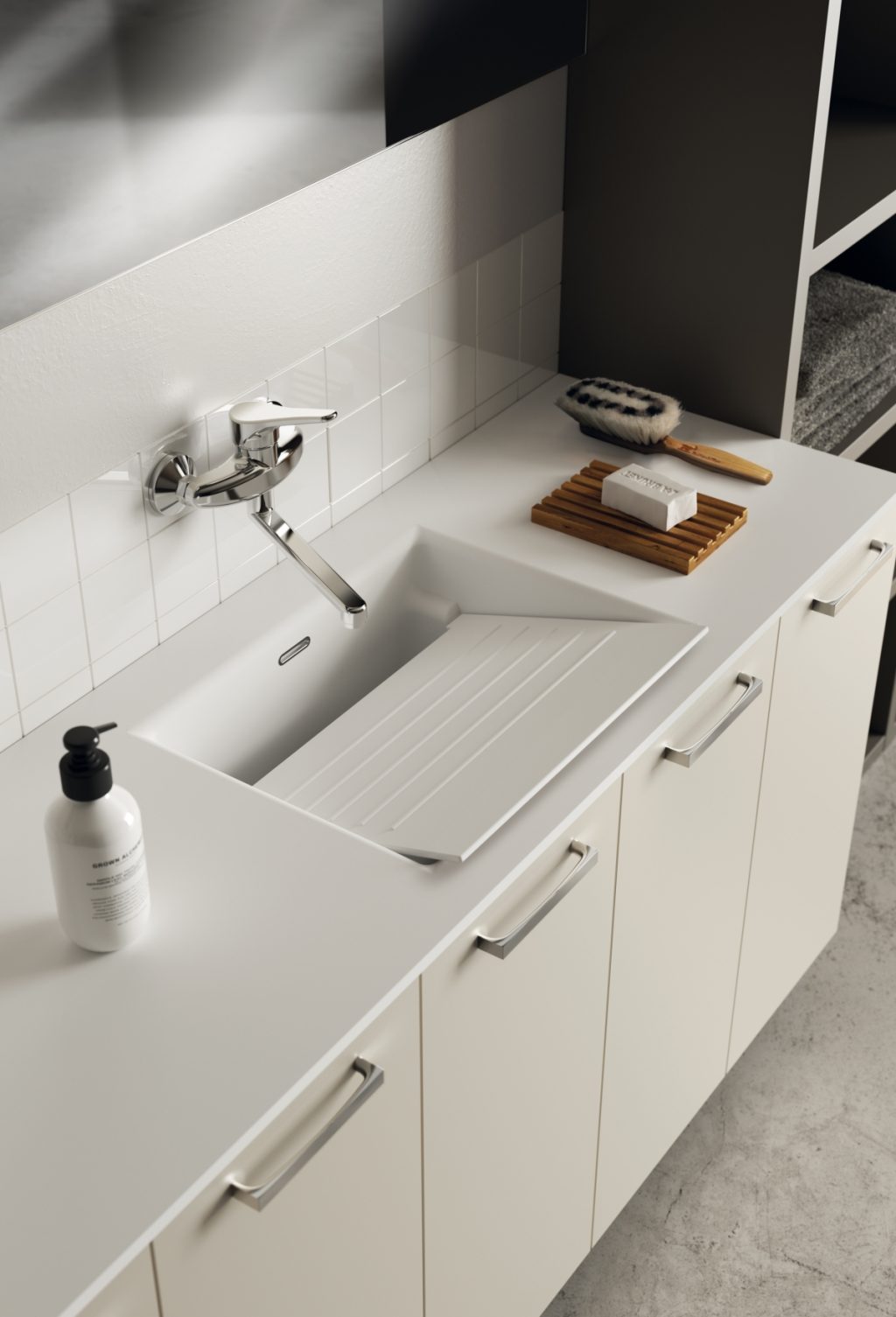 Πλυντήριο ρούχων Διάστημα από Scavolini Μπάνια