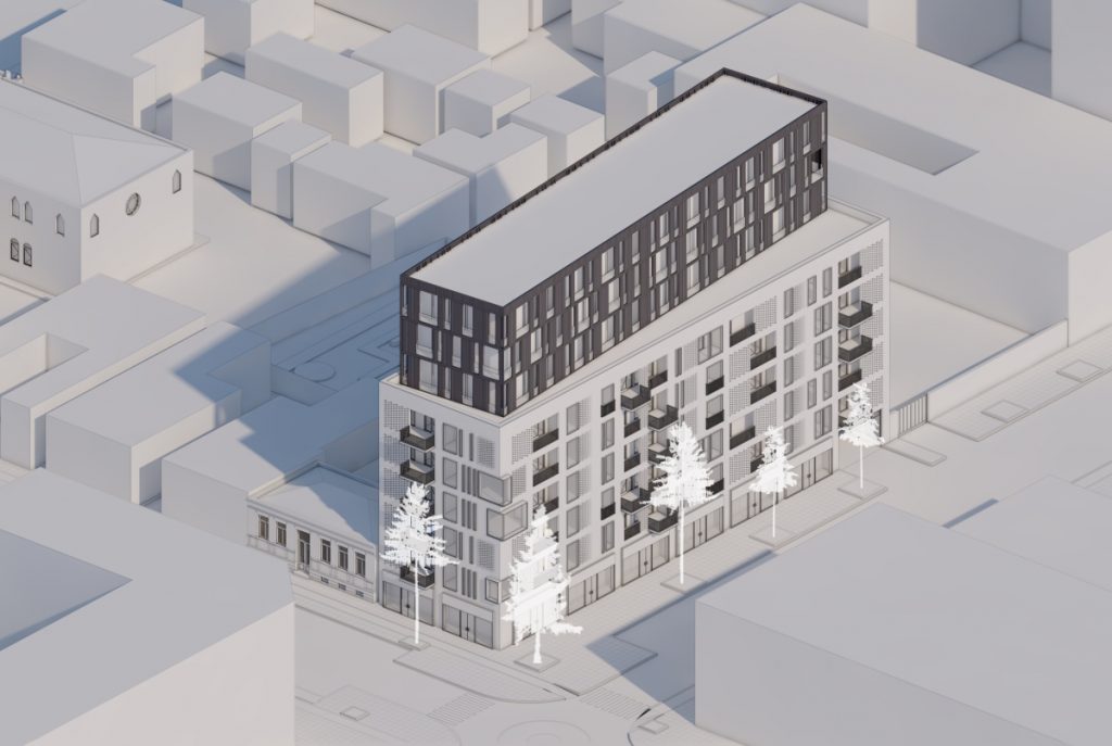Condominio moderno nodelico por stipfold arquitectura dibujo