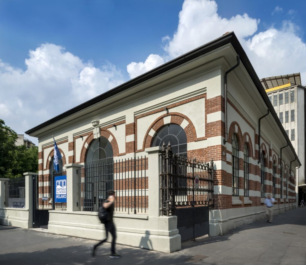 Zentrum des Mailänder Wassers