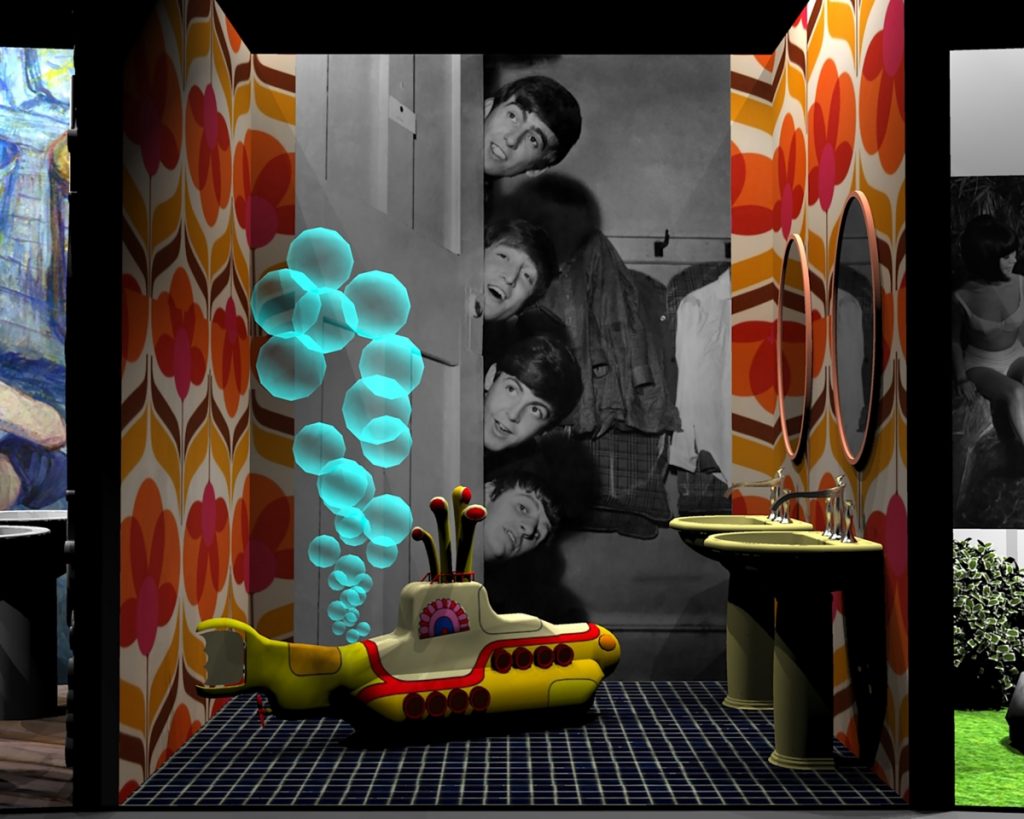 FAMOUS BATHROOMS Cersaie 2019, Beatles